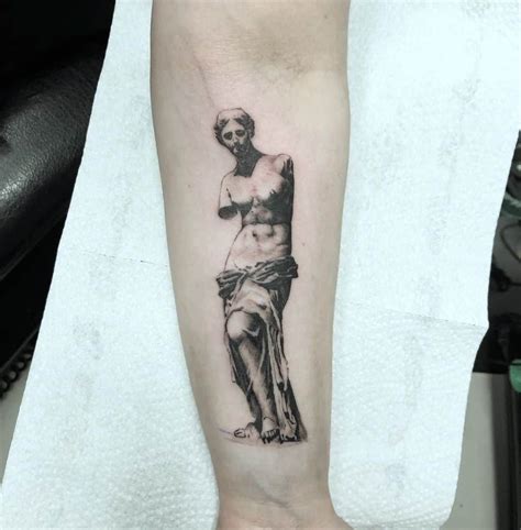 statue tattoos for women.